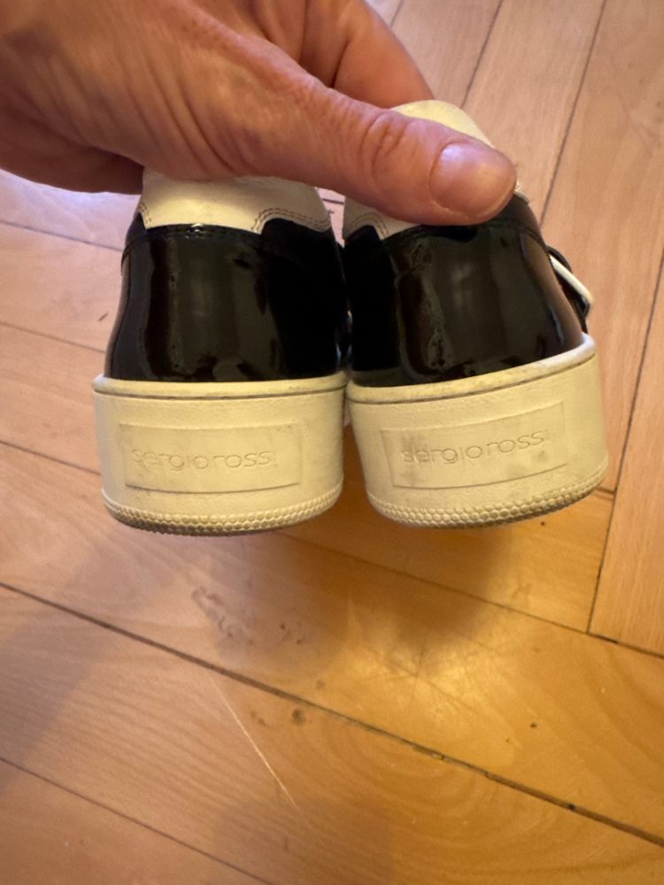 Sergio Rossi Chunky leather loafer