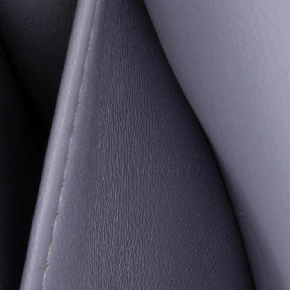 Celine B Celine Blue Calf Leather Teen Liege skin Classic Box Italy