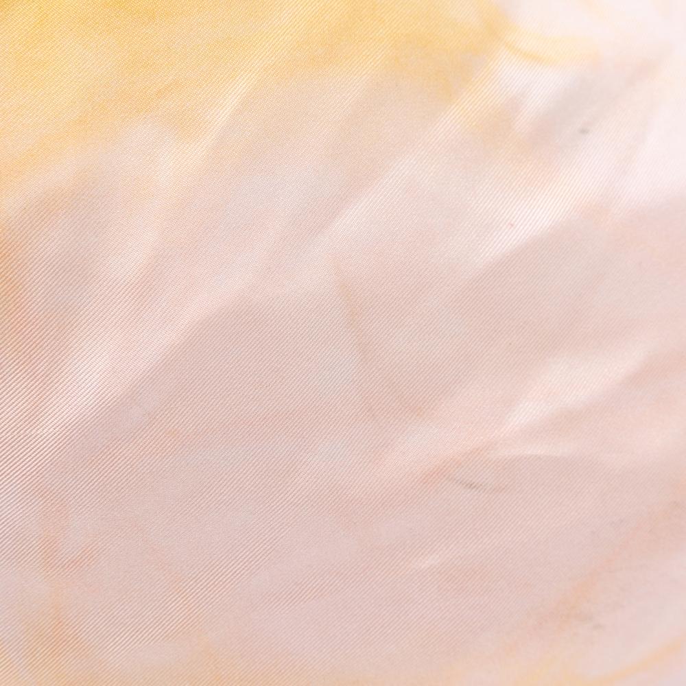 Celine B Celine Pink Light Pink Silk Fabric Scarf Bag Italy