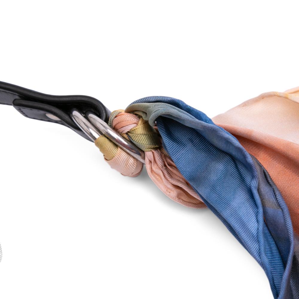 Celine B Celine Pink Light Pink Silk Fabric Scarf Bag Italy