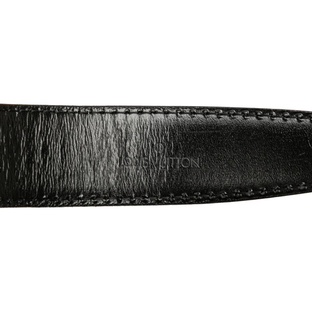 Louis Vuitton B Louis Vuitton Black Epi Leather Leather Epi Tilsitt Belt Bag France