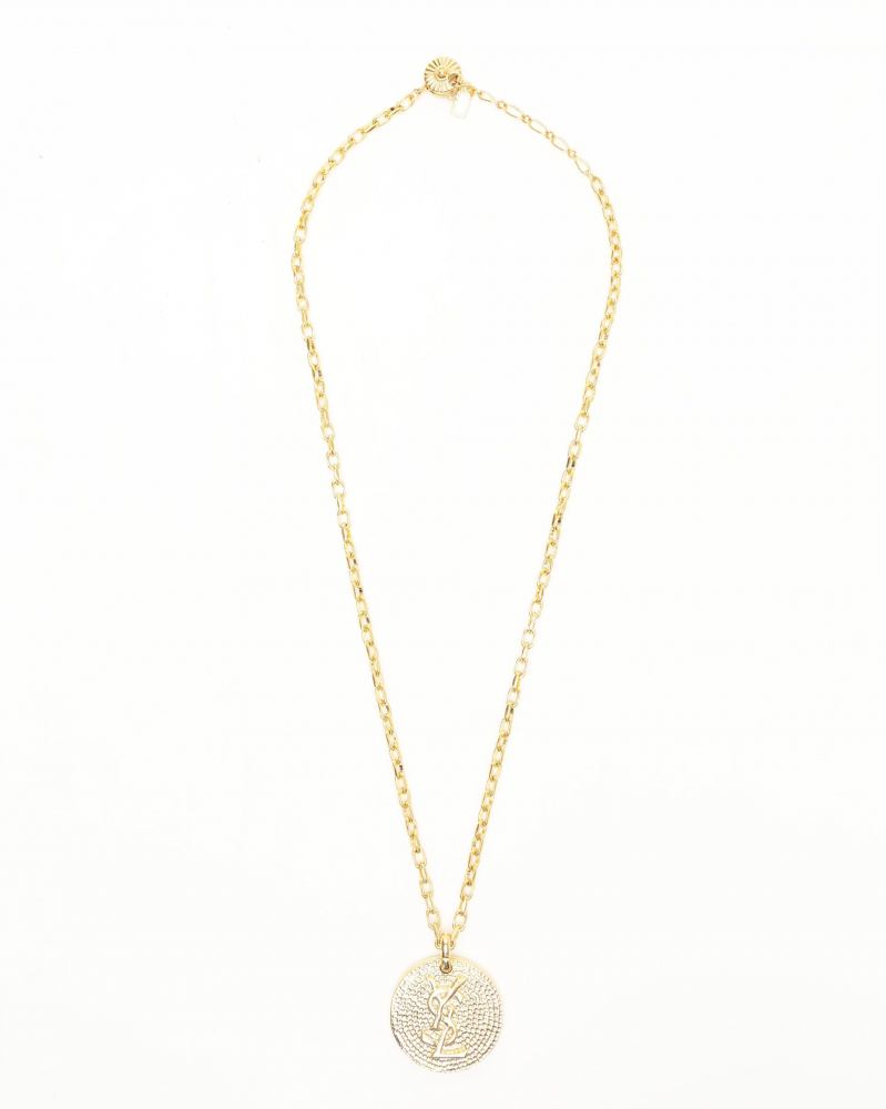 Saint Laurent Gold Chain Necklace