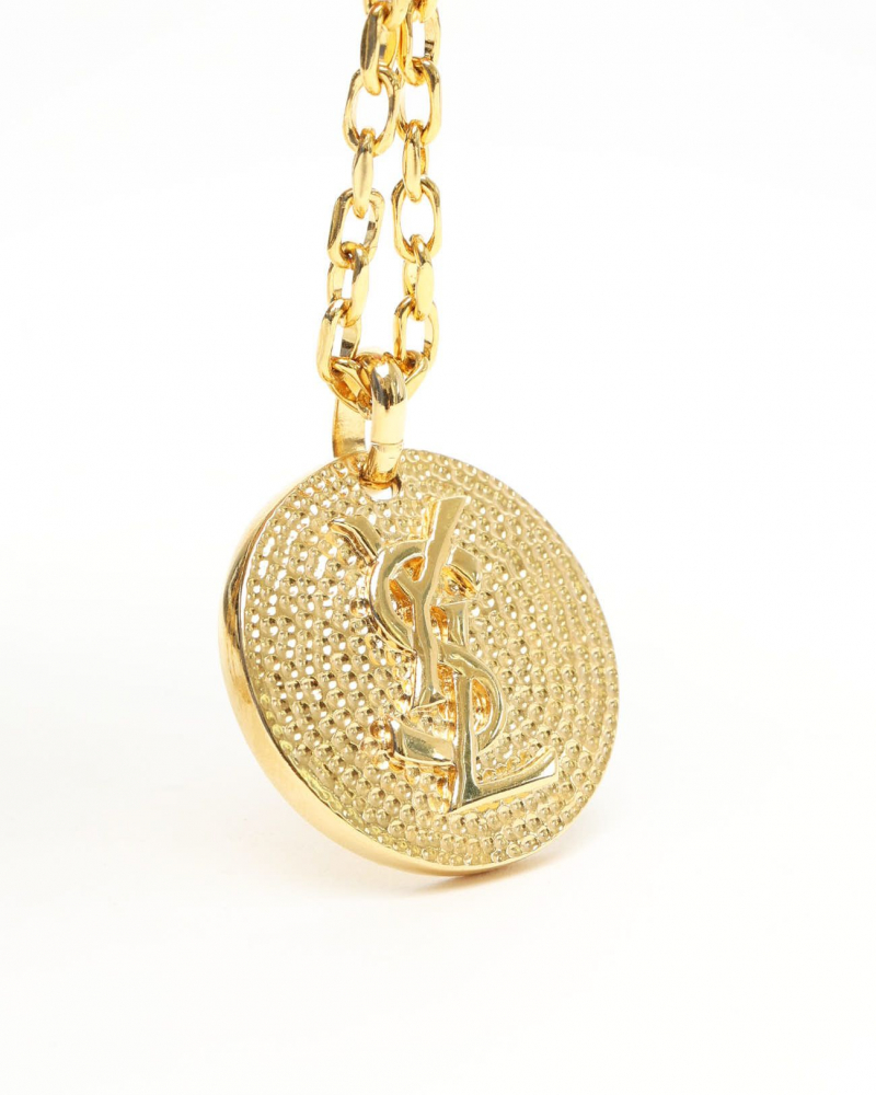 Saint Laurent Gold Chain Necklace