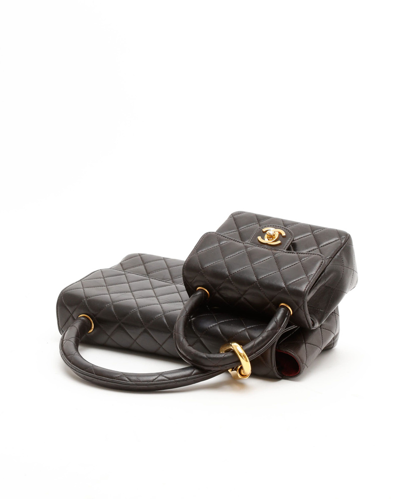 Chanel Classic Parent & Child Top Handle Bag