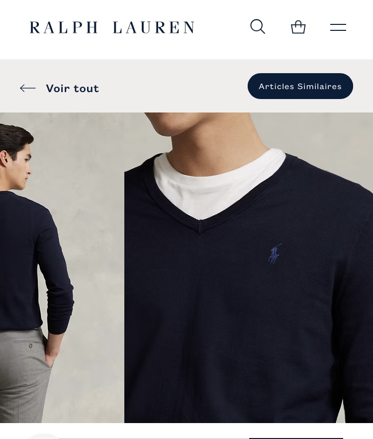 Polo Ralph Lauren Pull Custom Fit