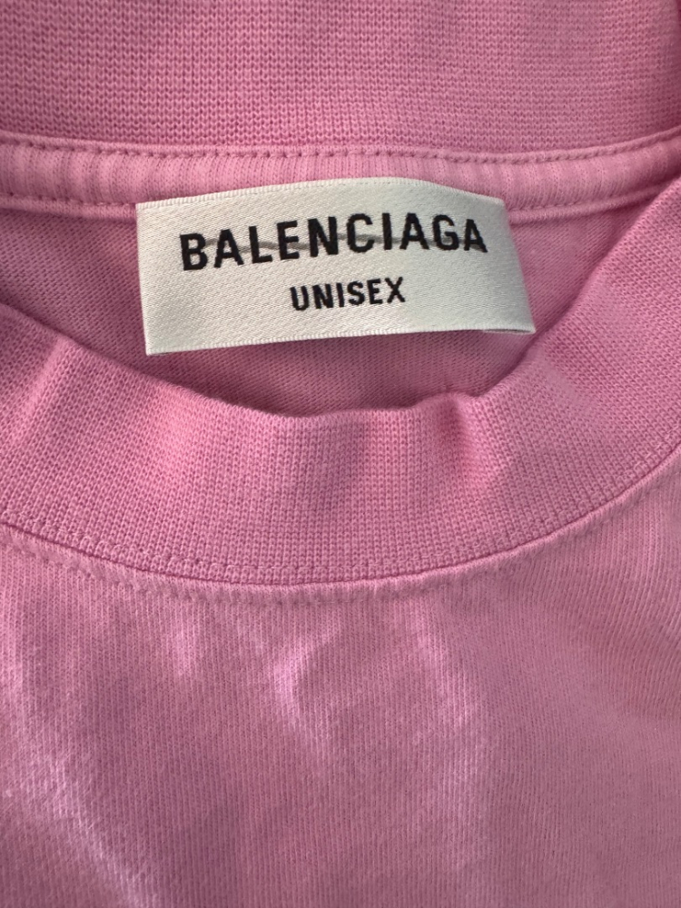 Balenciaga T-shirt rose