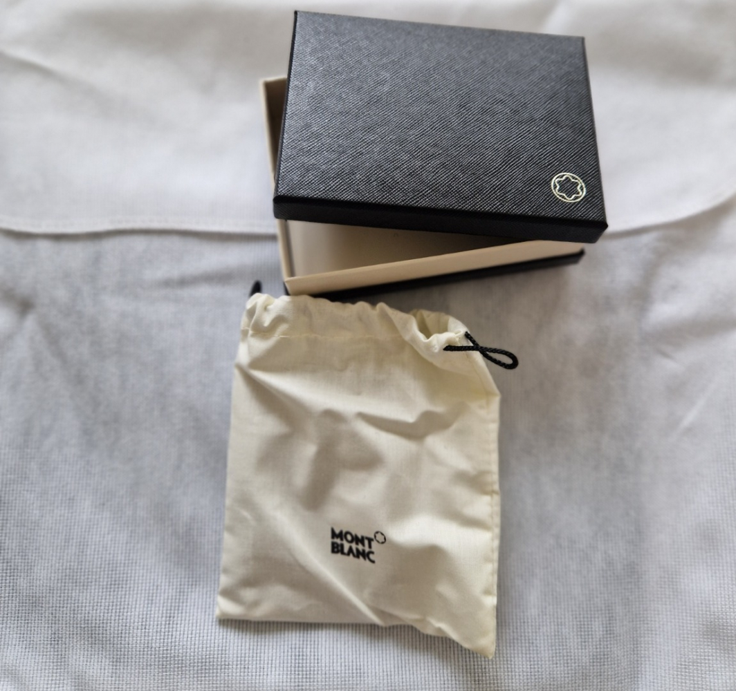 Montblanc Sartorial Kartenetui aus Leder mit 5 Schlitzen - Grave