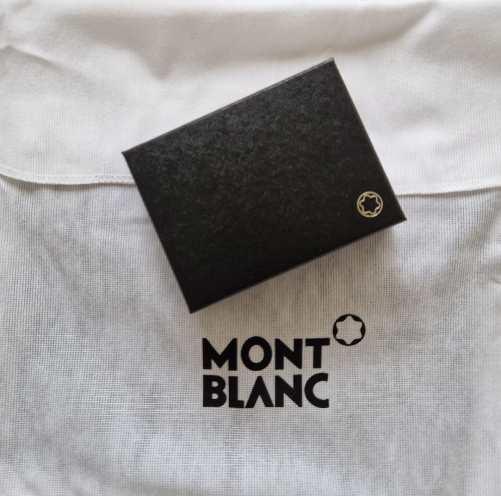 Montblanc Sartorial Kartenetui aus Leder mit 5 Schlitzen - Grave