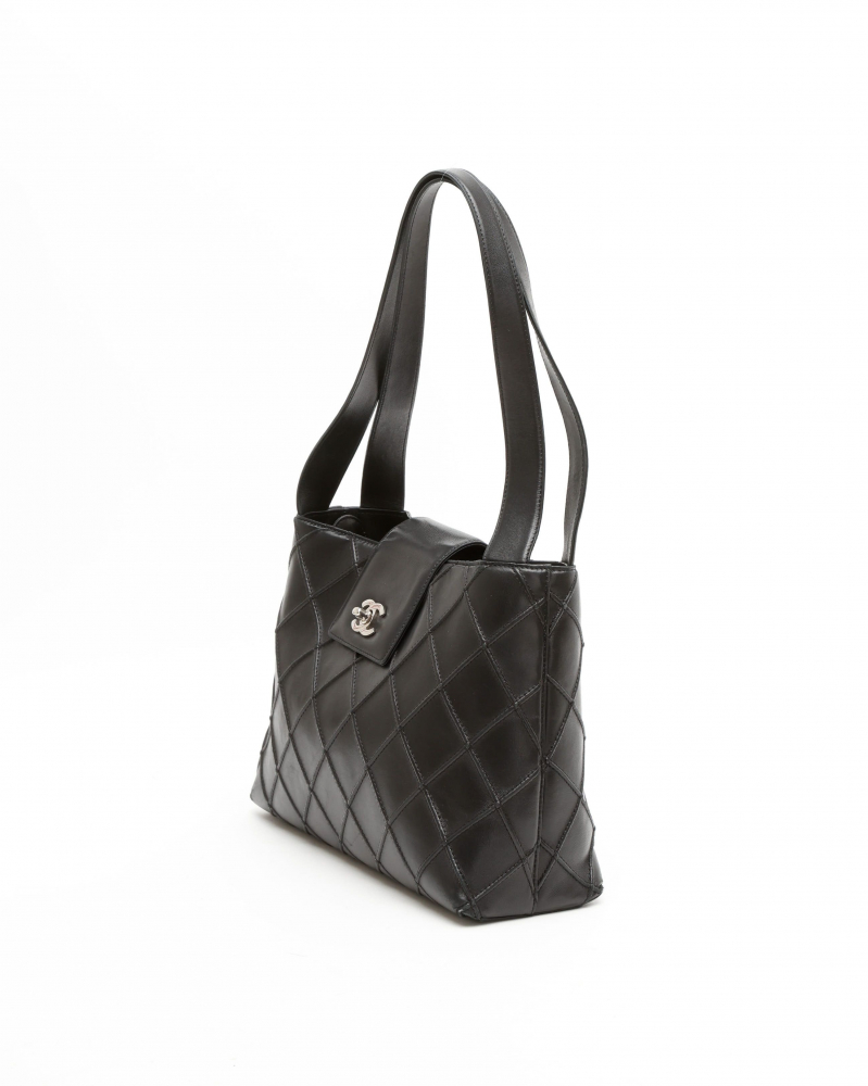 Chanel CC Quilted Shoulder Bag