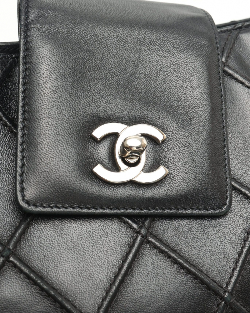 Chanel CC Quilted Shoulder Bag