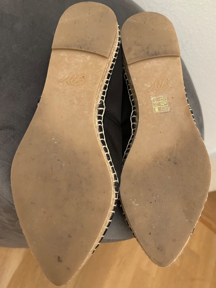 Roger Vivier Blumen Strass Satin Espadrillas