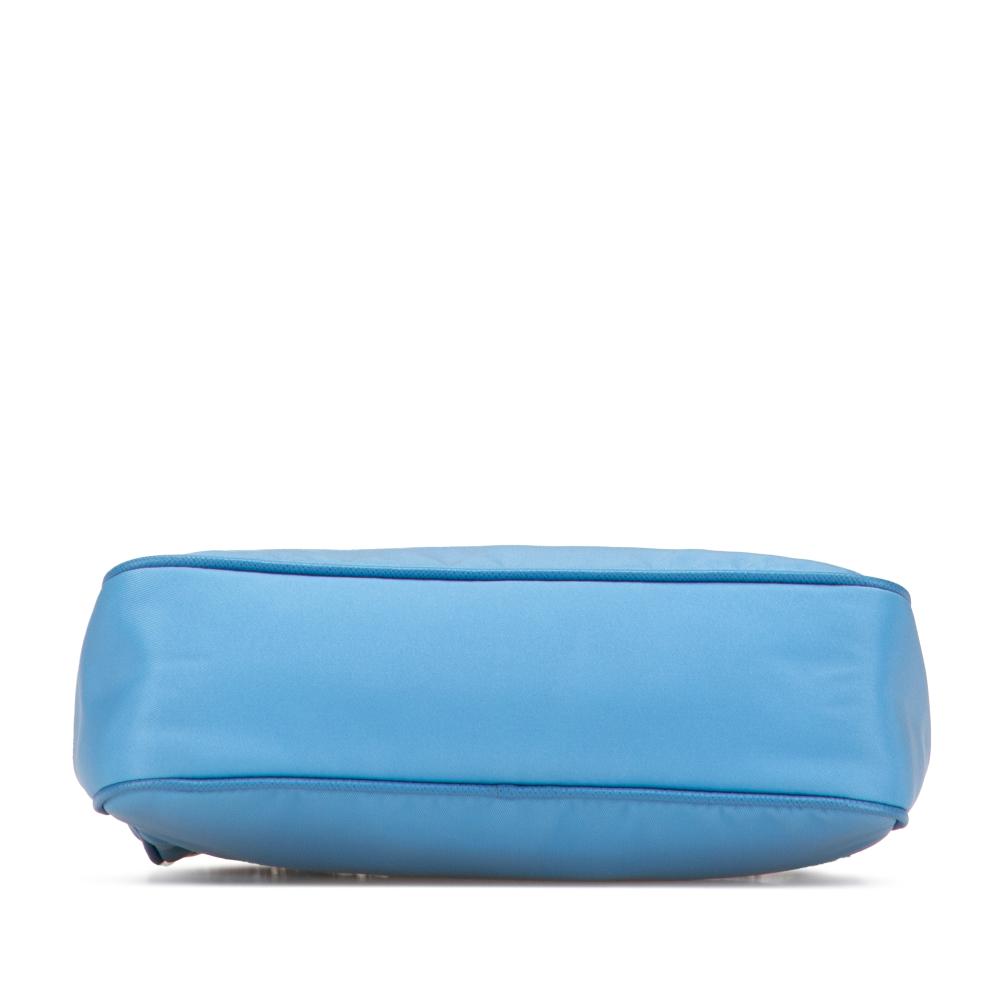 Prada AB Prada Blue Nylon Fabric Tessuto Re Edition 2005 Satchel Italy