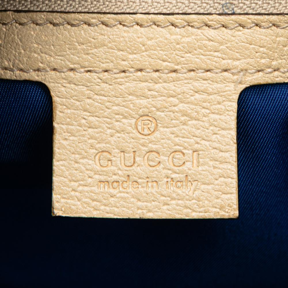 Gucci B Gucci Blue Nylon Fabric GG Off The Grid Belt Bag Italy