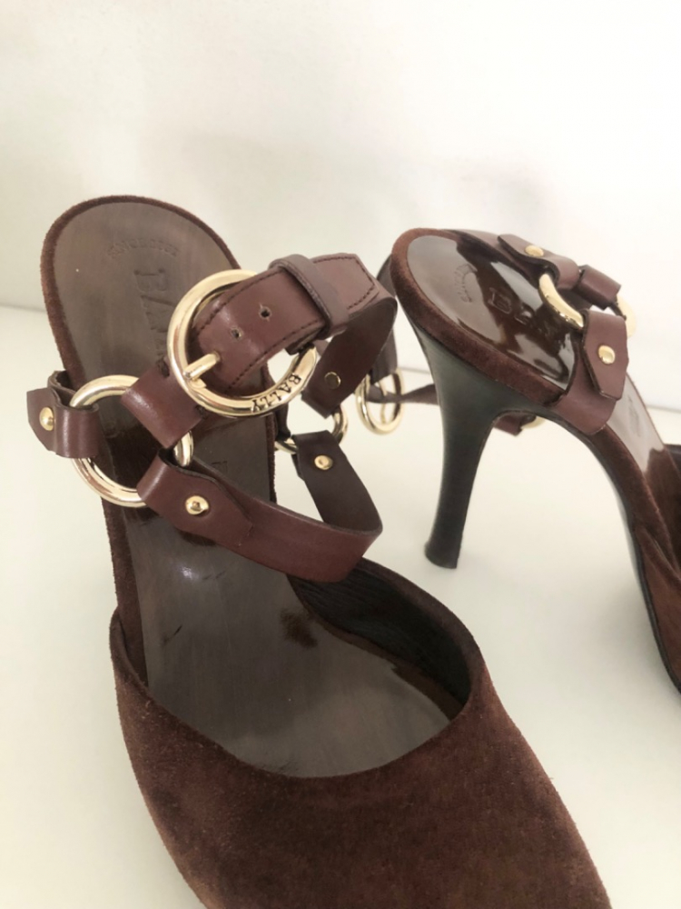 Bally Sandales en daim