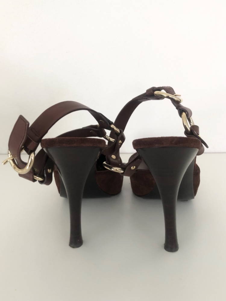 Bally Sandales en daim