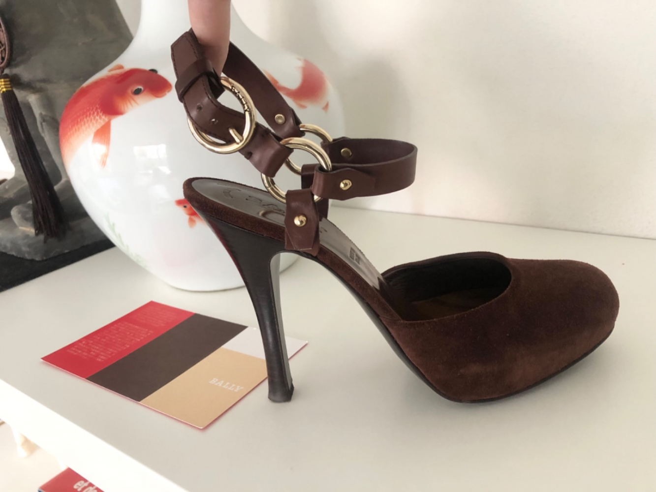 Bally Sandales en daim