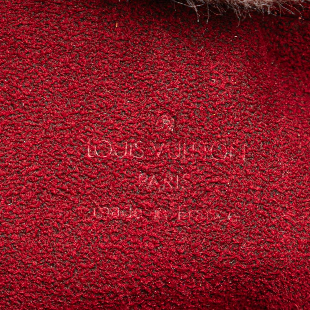 Louis Vuitton B Louis Vuitton White Monogram Multicolore Canvas Canvas Monogram Multicolore Boulogne France