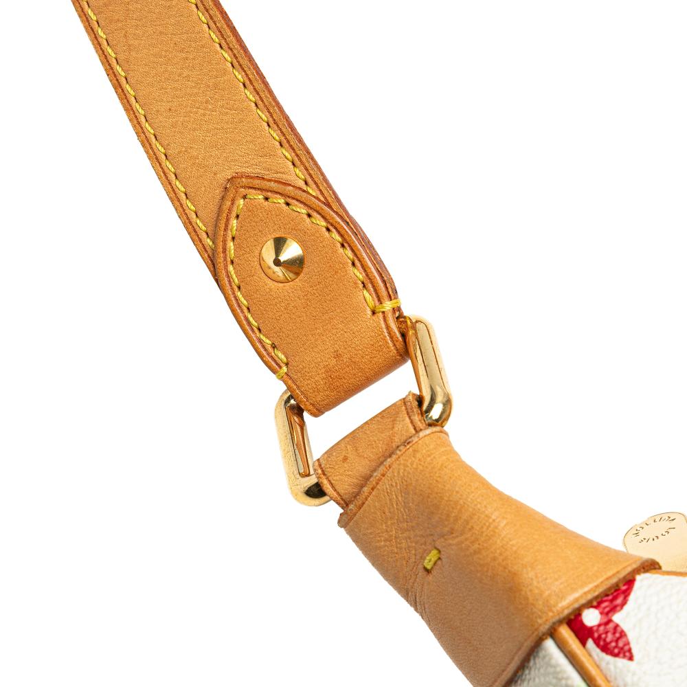 Louis Vuitton B Louis Vuitton White Monogram Multicolore Canvas Canvas Monogram Multicolore Boulogne France