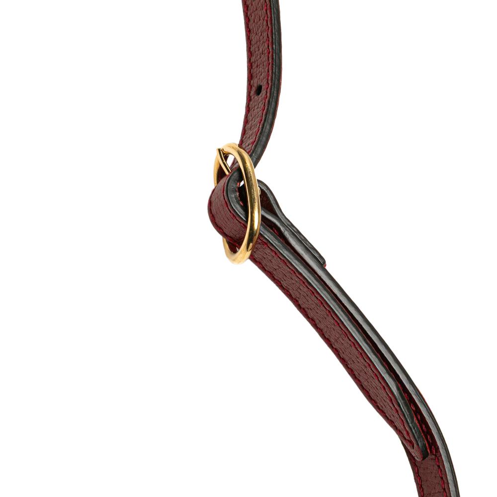 Gucci B Gucci Brown Beige Coated Canvas Fabric Micro GG Supreme Doraemon Bucket Bag Italy