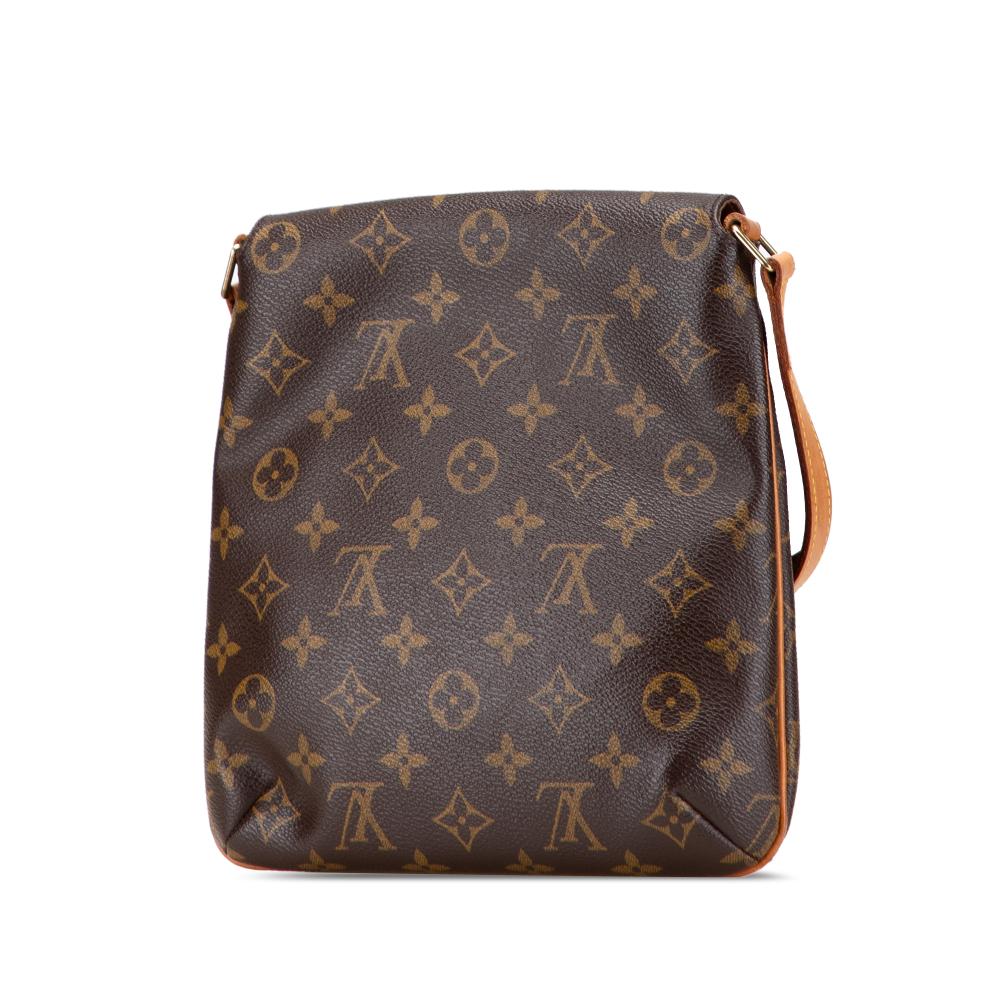 Louis Vuitton B Louis Vuitton Brown Monogram Canvas Canvas Monogram Musette Salsa Short Strap Spain
