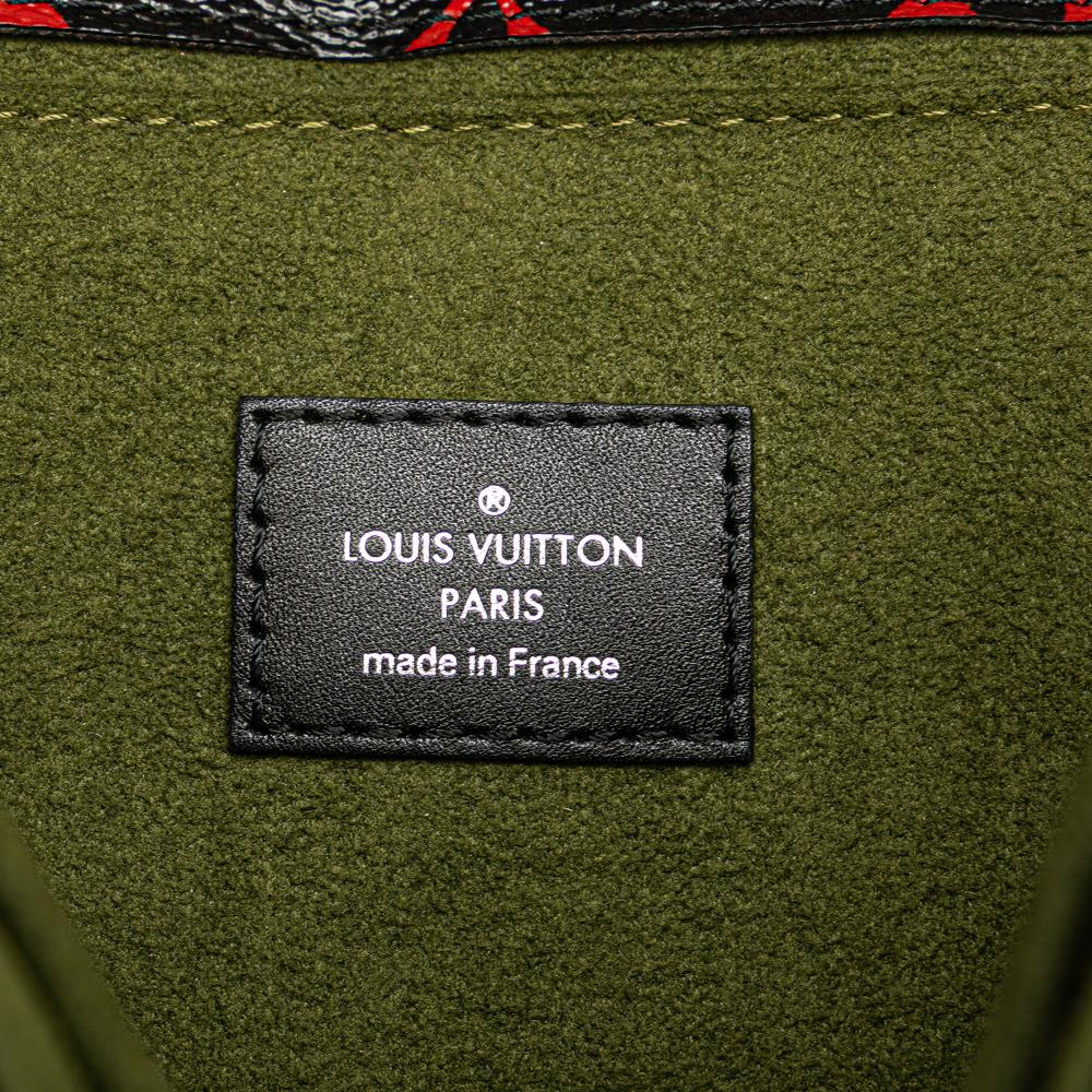 Louis Vuitton B Louis Vuitton Black Monogram Canvas Canvas Monogram Infrarouge Pochette Metis France