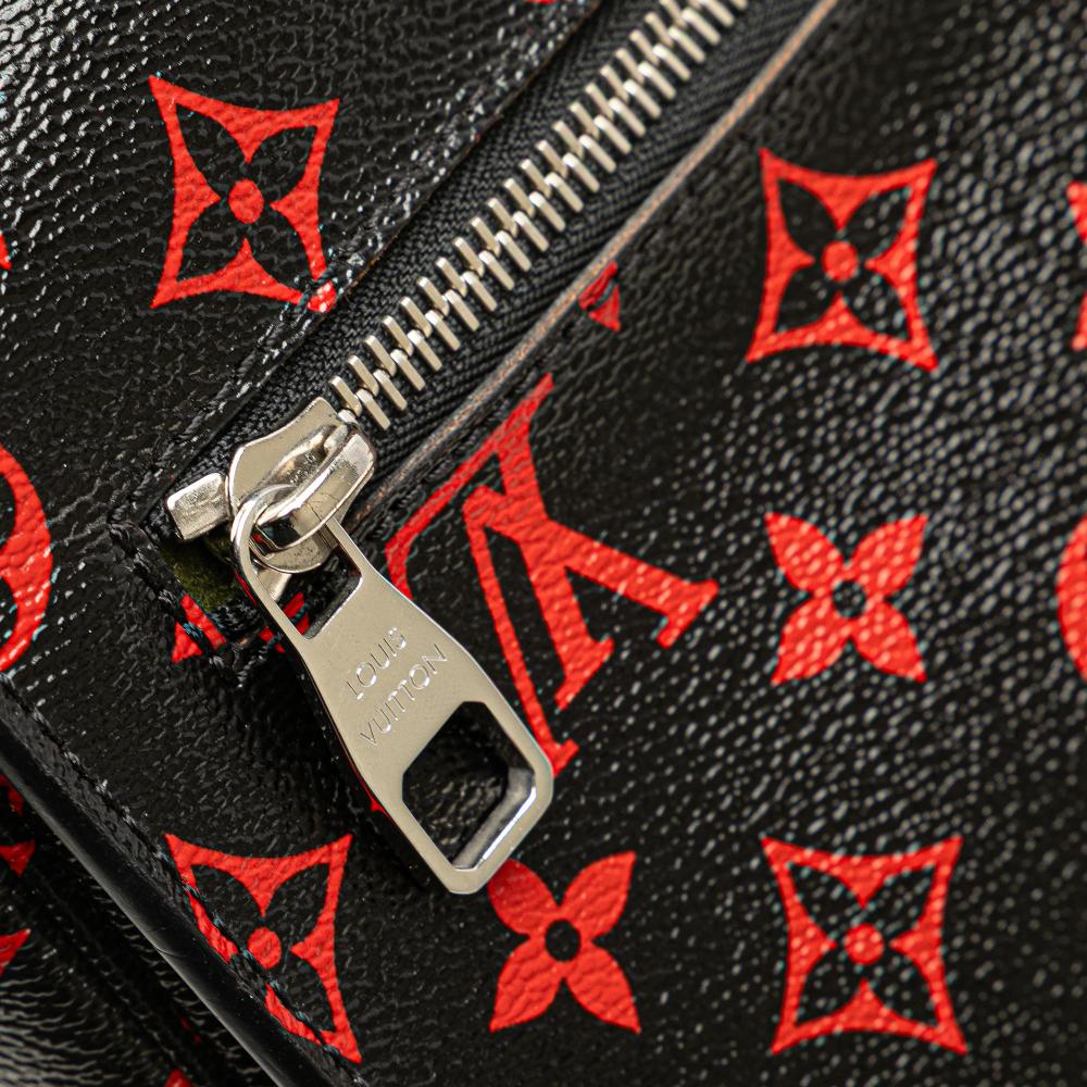Louis Vuitton B Louis Vuitton Black Monogram Canvas Canvas Monogram Infrarouge Pochette Metis France