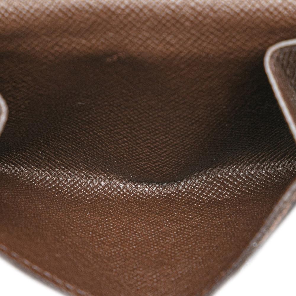 Louis Vuitton AB Louis Vuitton Brown Damier Canvas Canvas Damier Ebene Ludlow Wallet France