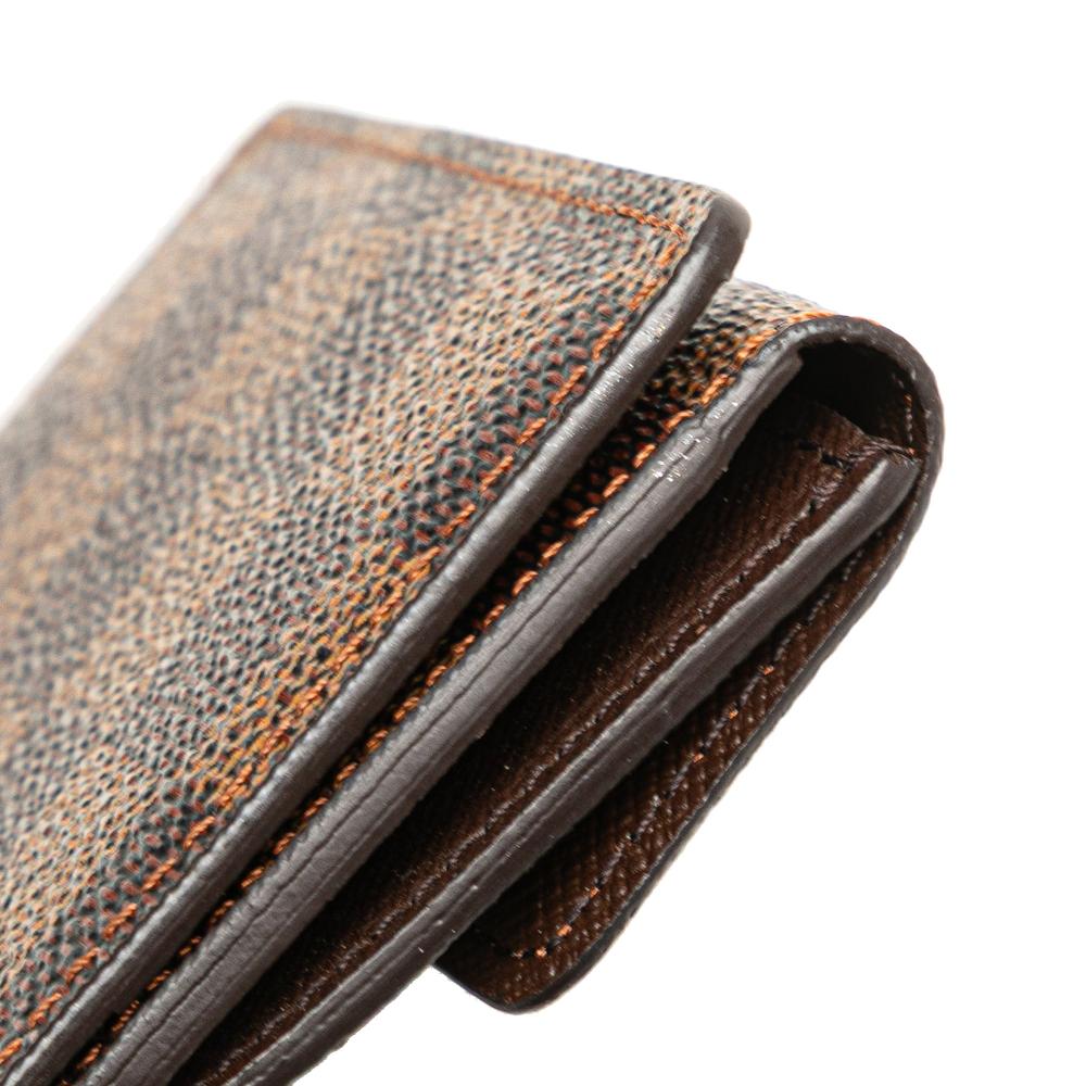 Louis Vuitton AB Louis Vuitton Brown Damier Canvas Canvas Damier Ebene Ludlow Wallet France