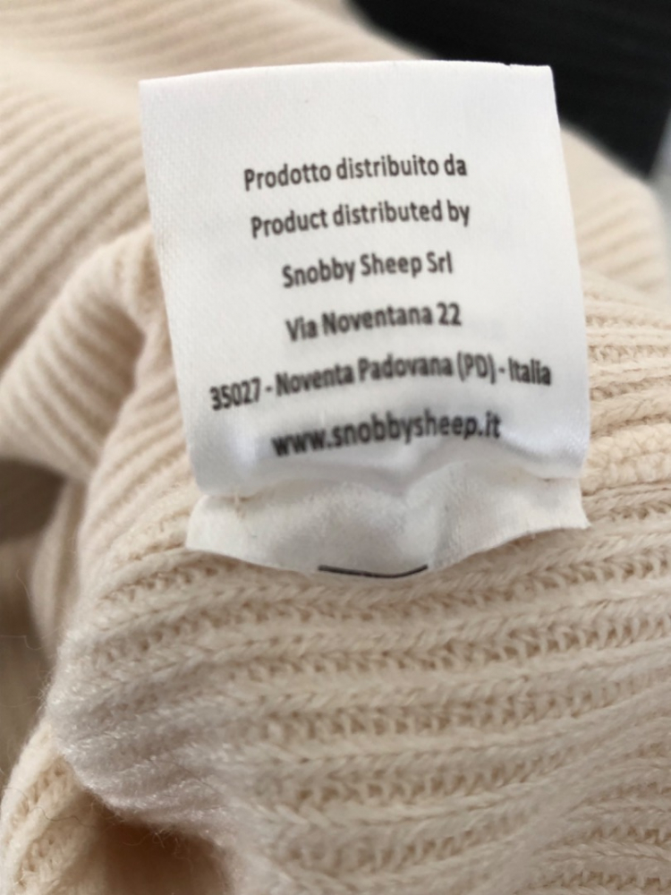 Snobby Sheep Gilet Soie Cachemire