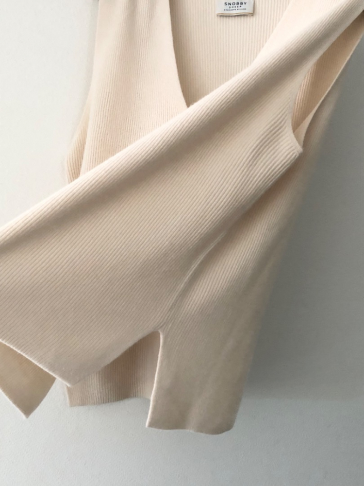 Snobby Sheep Gilet Soie Cachemire