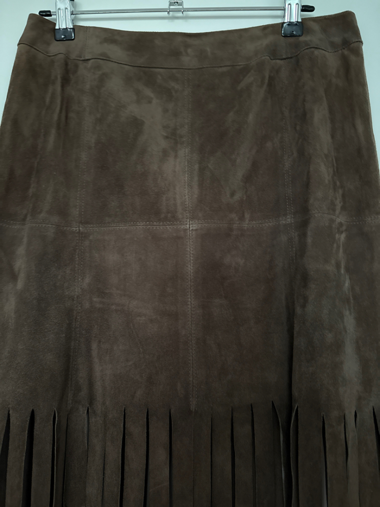 Rena Lange Franges en daim