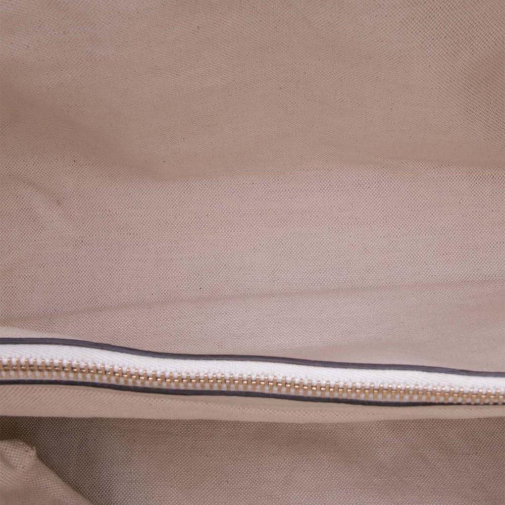 Gucci B Gucci White Ivory Calf Leather Medium Bella Tote Italy