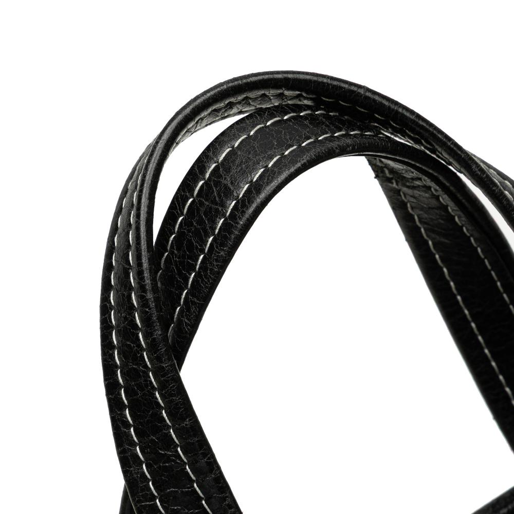 Balenciaga B Balenciaga Blue Turquoise Lambskin Leather Leather XS Lambskin Bazar Shopper Satchel Italy