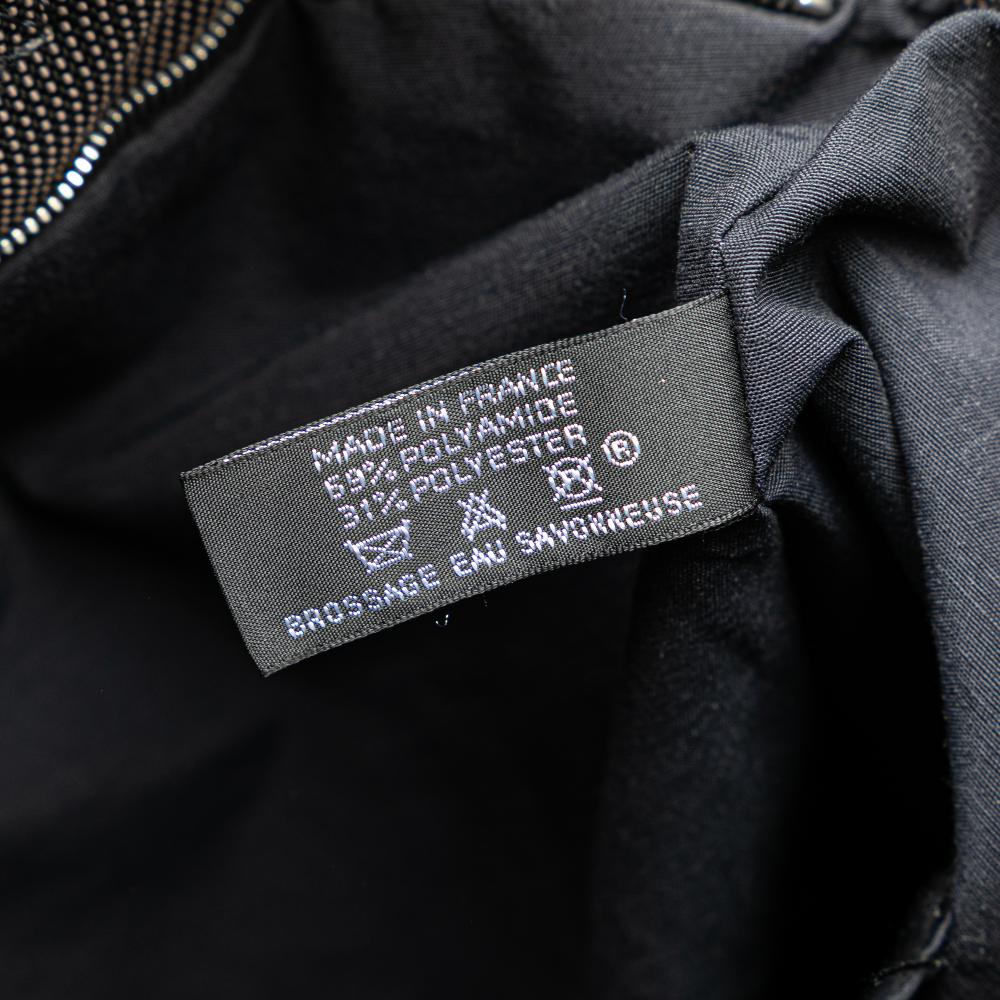 Hermès B Hermès Gray Canvas Fabric Herline Cabas France