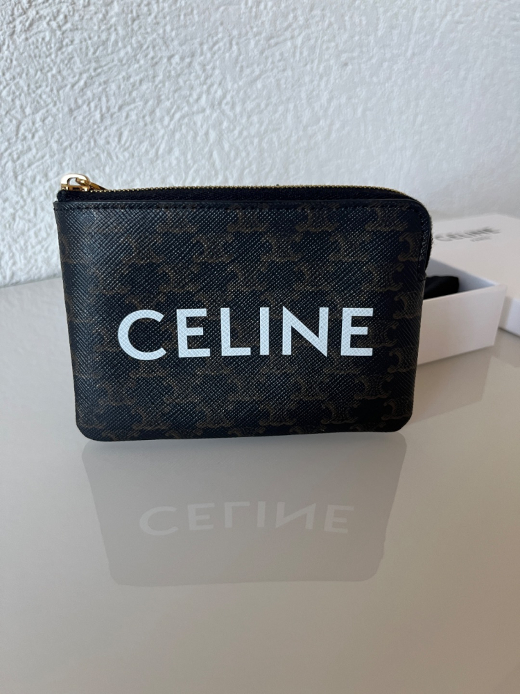 Celine Pochette toile triomphe