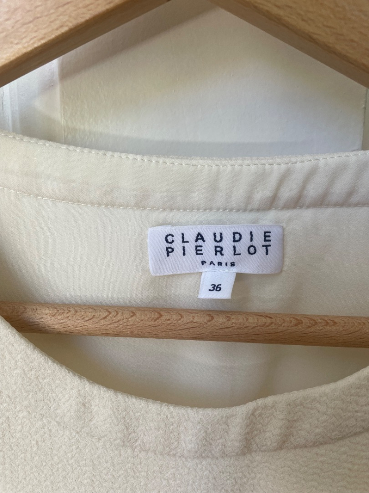 Claudie Pierlot Robe crème