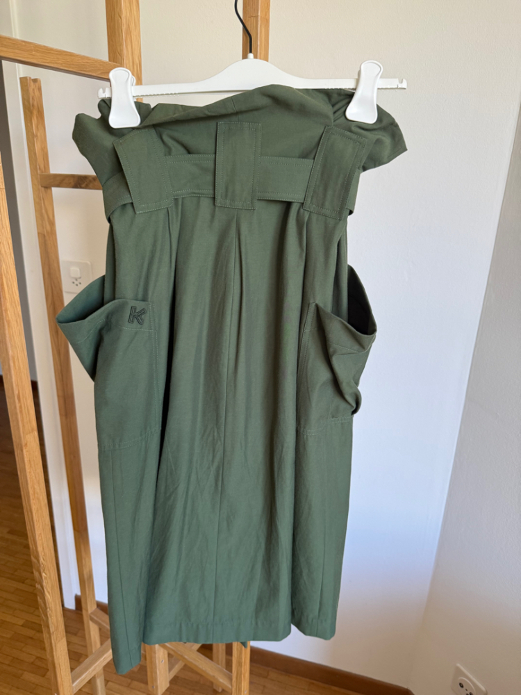 Kenzo Hochgeknöpfter Rock mit hoher Taille