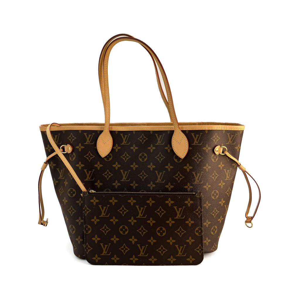 Louis Vuitton Neverfull MM Neo Canvas Shopper Shoulder Bag Monogram