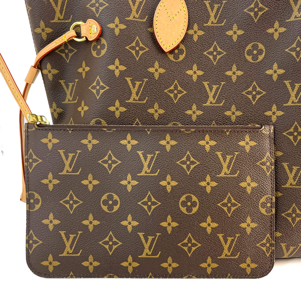 Louis Vuitton Neverfull MM Neo Canvas Shopper Shoulder Bag Monogram