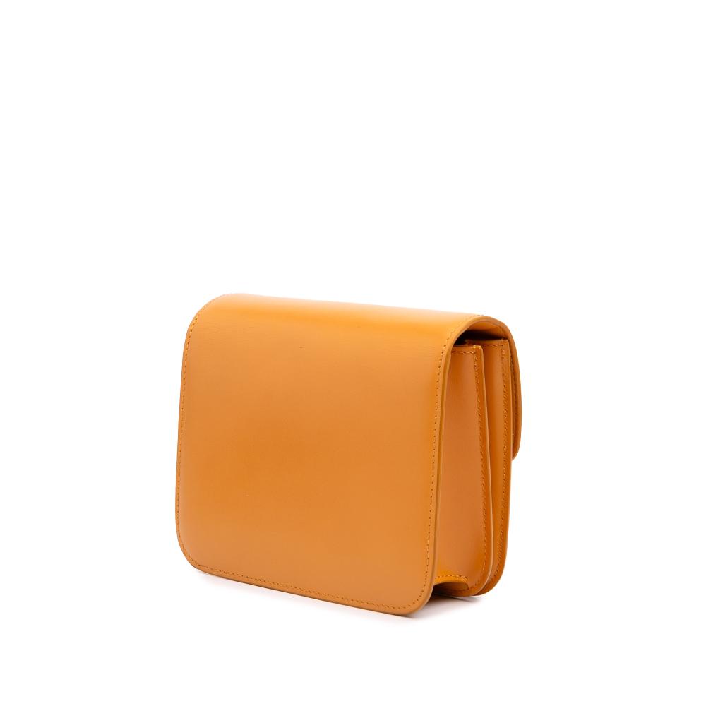Celine B Celine Orange Light Orange Calf Leather Teen skin Classic Box Italy
