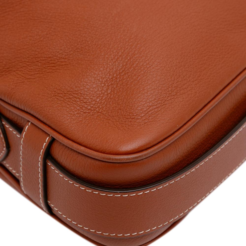 Celine B Celine Brown Calf Leather Medium Supple skin Romy Shoulder Bag Italy