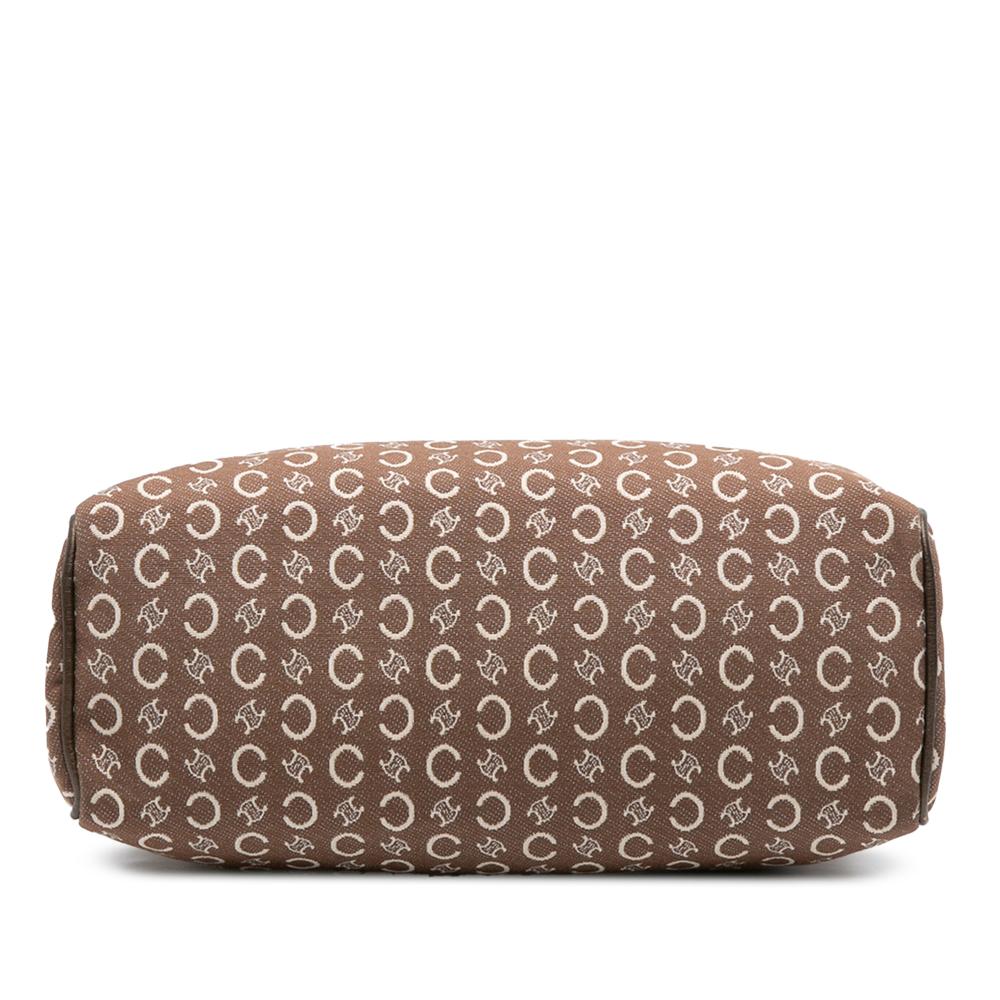 Celine B Celine Brown Canvas Fabric C Macadam Tote Italy