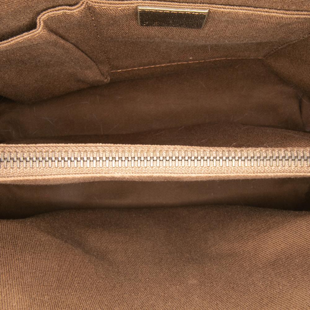 Celine B Celine Brown Canvas Fabric C Macadam Tote Italy