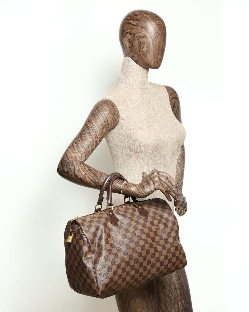 Louis Vuitton Damier Speedy 35 Bag