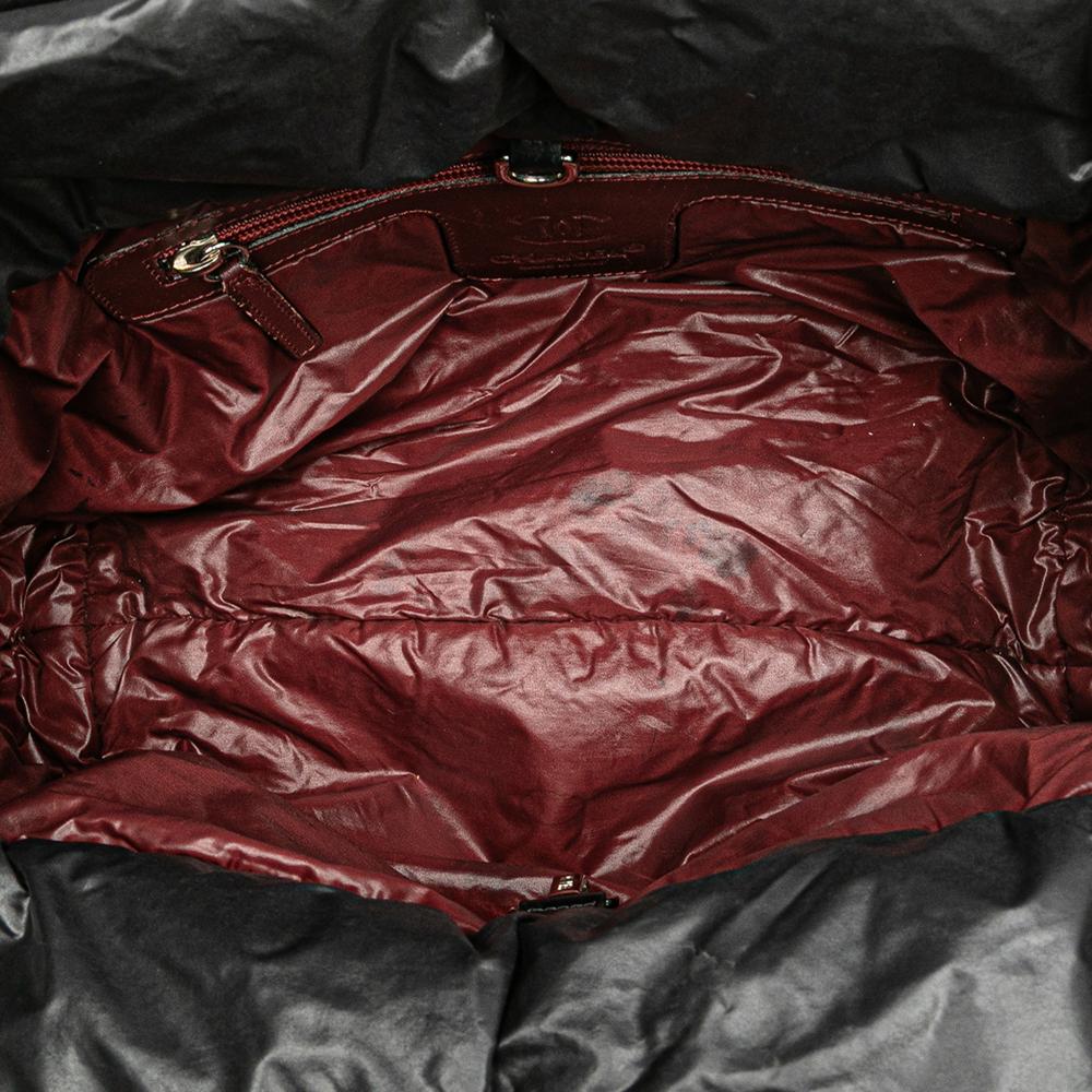 Chanel AB Chanel Black Nylon Fabric Small Quilted Coco Cocoon Tote Italy