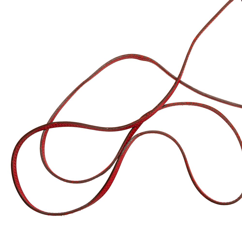 Hermès AB Hermès Red Calf Leather Swift Onimetou Crossbody France