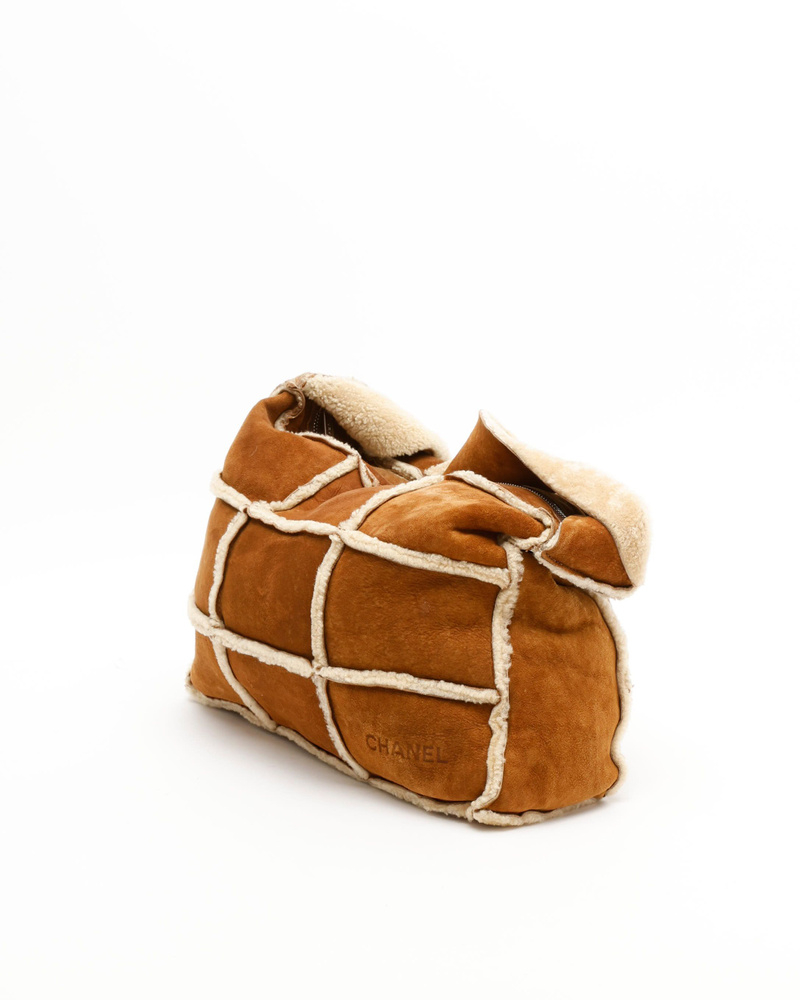 Chanel CC Mouton Tote Bag