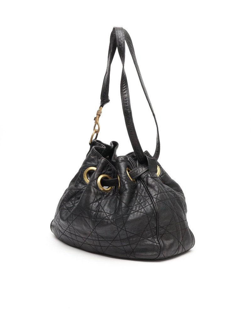 Christian Dior Cannage Bucket Bag