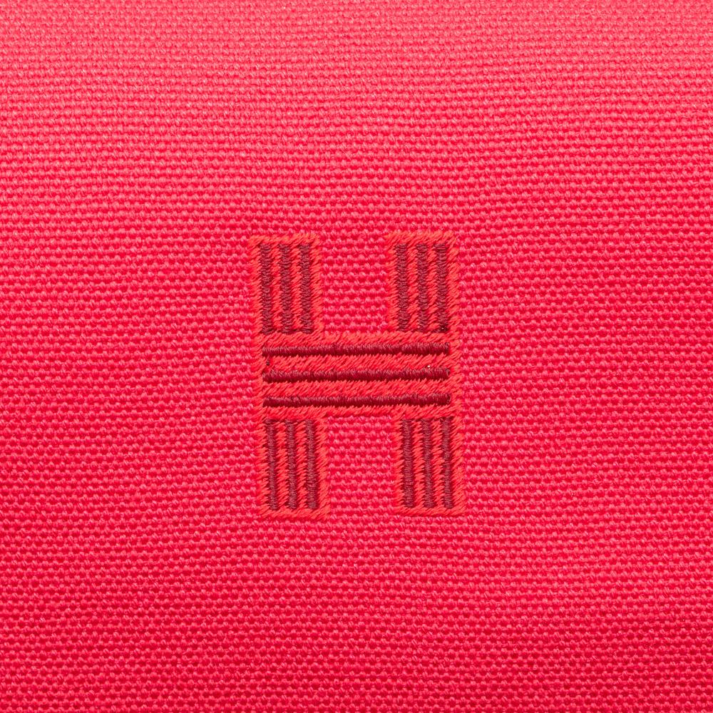 Hermès AB Hermès Pink Dark Pink Canvas Fabric Large Toile Bride A Brac Case France