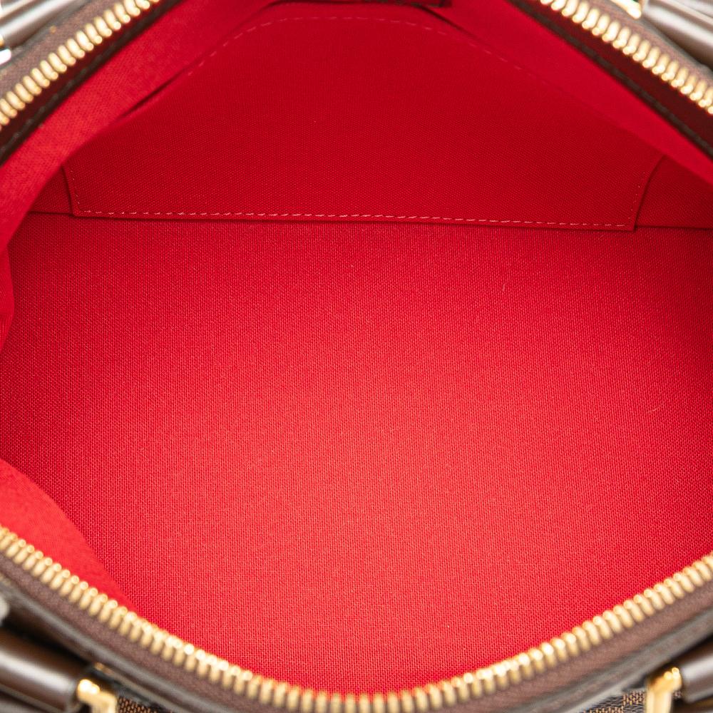 Louis Vuitton B Louis Vuitton Brown Damier Canvas Fabric Damier Ebene Verona PM France